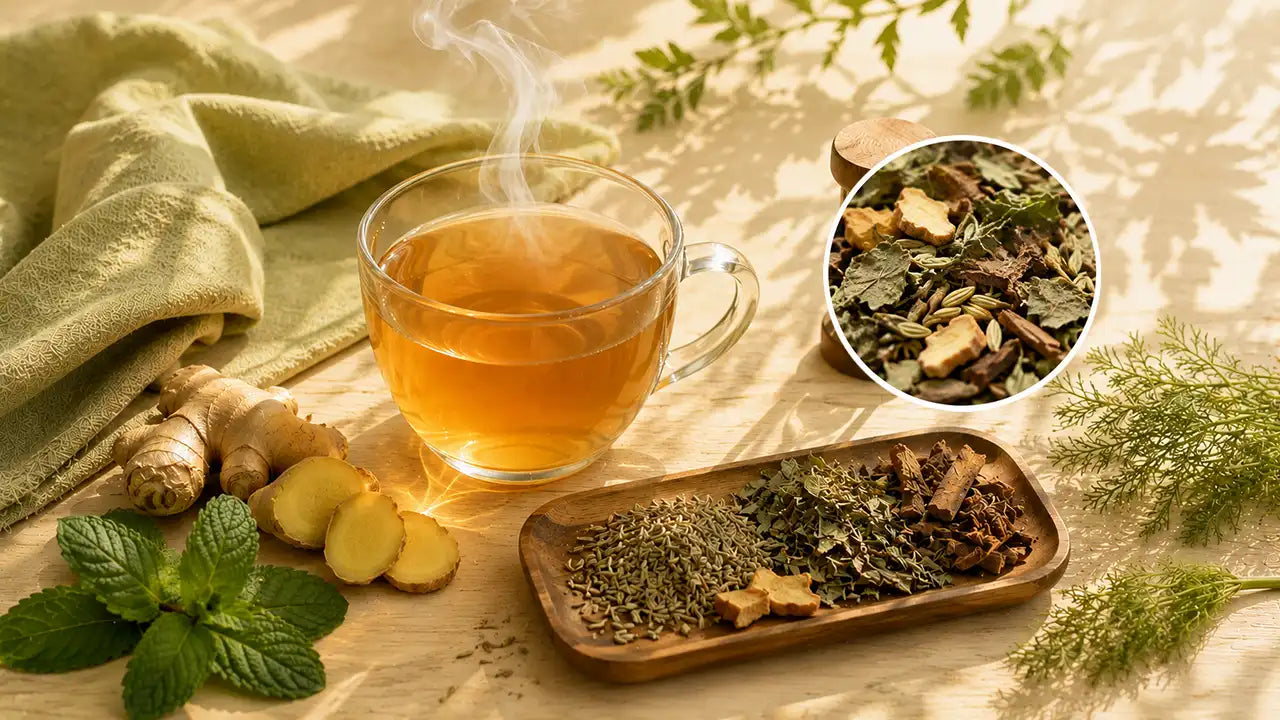 Herbal tea cleanse gentle daily reset feature image