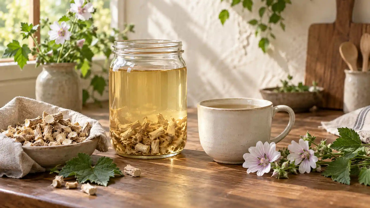 Marshmallow root tea benefits the gentle everyday brew feature image