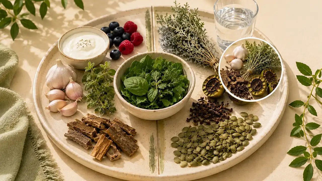 Candida and yeast cleanse parasite connection feature image