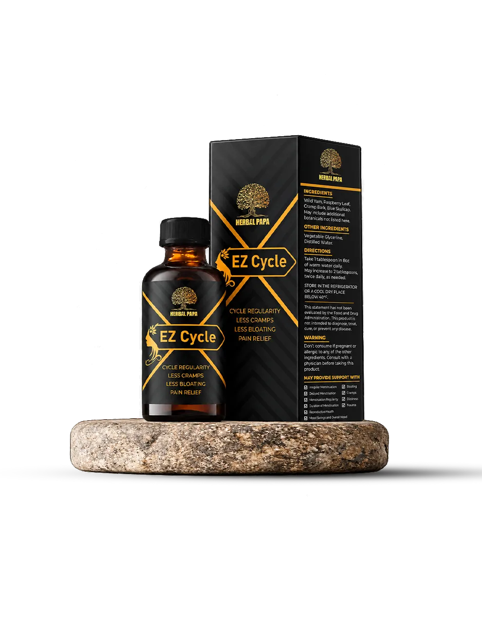 EZ Cycle | Traditional Herbal Tincture Blend - HerbalPapa