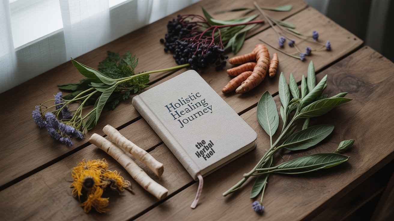 (turmeric, elderberries, blue vervain, marshmallow root, ashwagandha)